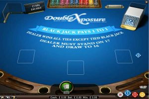 Double Exposure Blackjack