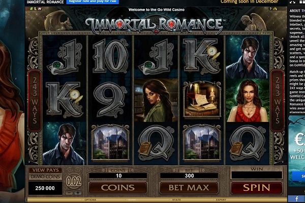 Immortal Romance online slot