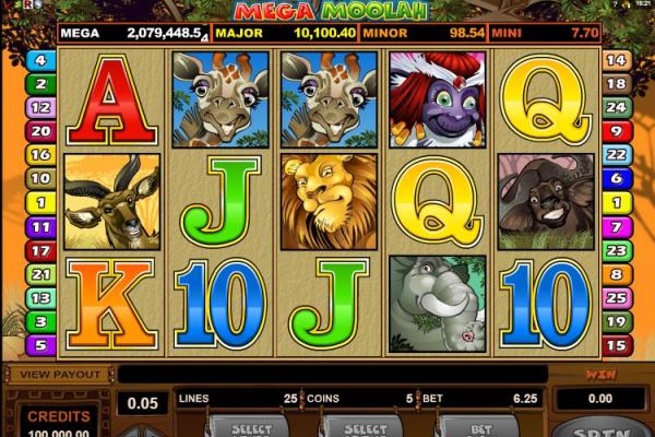 Mega moolah online slot