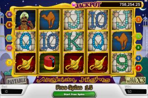 Arabian Nights Online Pokie