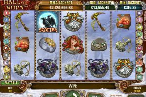 Hall of Gods Online Pokie